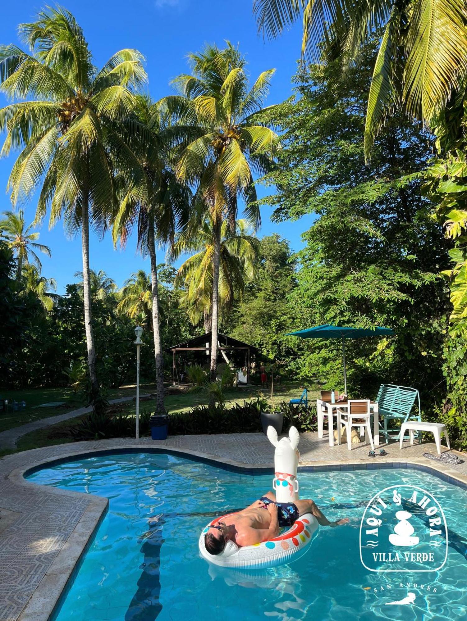Aqui Ahora At Villa Verde San Andrés Exterior foto